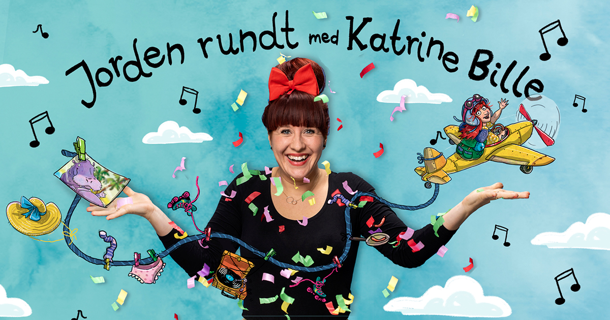 Katrine Bille Tag Jorden rundt med Katrine Bille