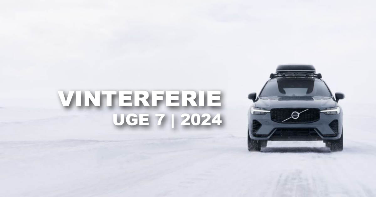 Vi holder ferielukket i uge 7 Vi er her igen mandag d. 19. februar 2024, kl. 07.30